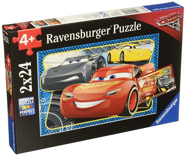 Ravensburger (07808) - "Cars 3, I Can Win!" - 24 pezzi