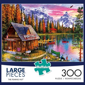 Buffalo Games (2477) - "The Fishing Hut" - 300 pezzi