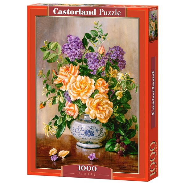 Castorland (C-103928) - "Floral" - 1000 pezzi