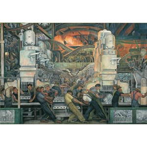 Pomegranate (AA421) - Diego Rivera: "Detroit Industry" - 1000 pezzi