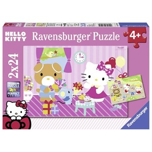 Ravensburger (09101) - "Hello Kitty" - 24 pezzi