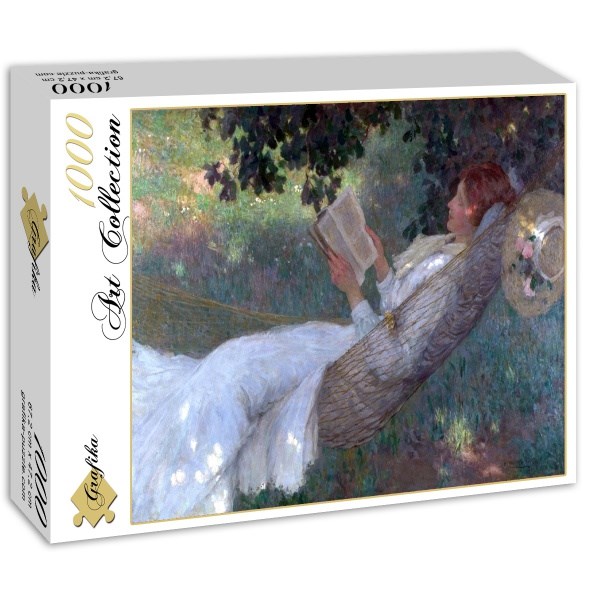 Grafika (00259) - E. Phillips Fox: "A Love Story, 1903" - 1000 pezzi