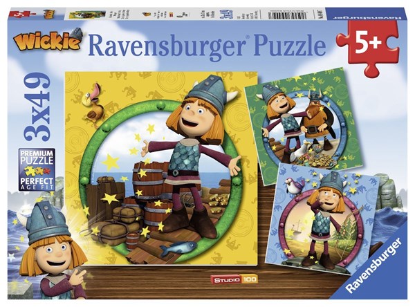 Ravensburger (09409) - "Wickie" - 49 pezzi