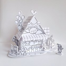 Cubic Fun (P693h) - "Toy House" - 18 pezzi
