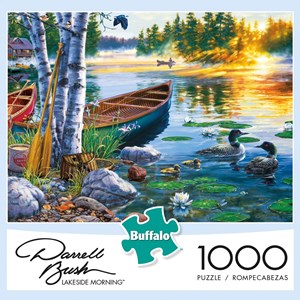 Buffalo Games (11244) - Darrell Bush: "Lakeside Morning" - 1000 pezzi