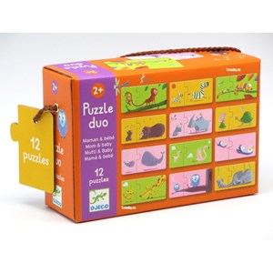Djeco (08157) - "Mummy and her Baby Duo" - 2 pezzi