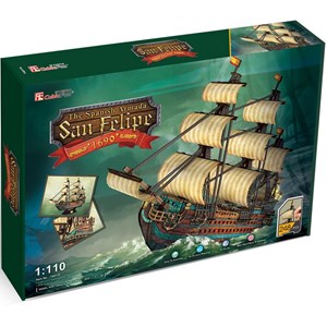 Cubic Fun (T4017H) - "The Spanish Armada-San Felipe" - 248 pezzi