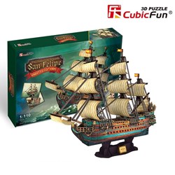 Cubic Fun (T4017H) - "The Spanish Armada-San Felipe" - 248 pezzi