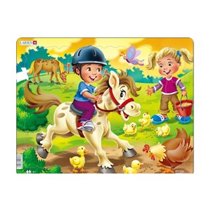 Larsen (BM8) - "Farm Kids with Pony" - 16 pezzi
