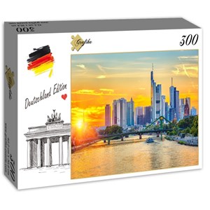 Grafika (02527) - "Deutschland Edition, Frankfurt am Main, Bankenviertel" - 300 pezzi