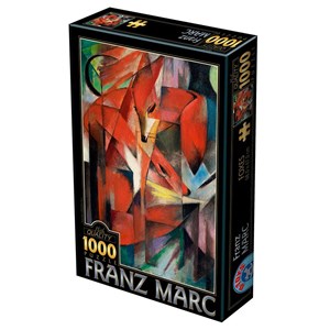 D-Toys (72856-MA01) - Franz Marc: "Foxes" - 1000 pezzi