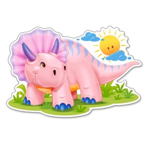 Castorland (B-120048) - "Pink Baby Triceratop" - 12 pezzi