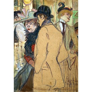 Grafika (01992) - Henri de Toulouse-Lautrec: "Alfred la Guigne, 1894" - 1000 pezzi