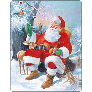 Larsen (JUL7) - "Santa with Animals" - 32 pezzi