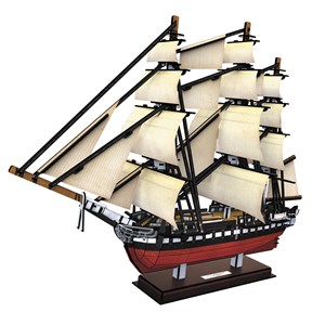 Cubic Fun (T4024h) - "USS Constitution" - 193 pezzi