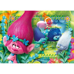 Clementoni (27961) - "Trolls" - 104 pezzi