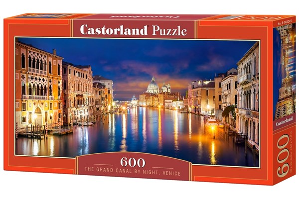 Castorland (B-060245) - "The Grand Canal by Night, Venice" - 600 pezzi