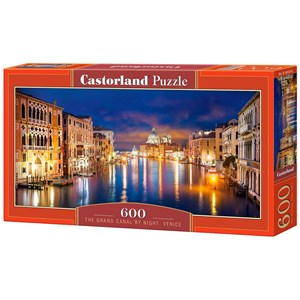 Castorland (B-060245) - "The Grand Canal by Night, Venice" - 600 pezzi