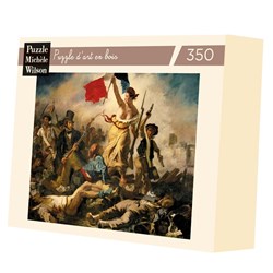 Puzzle Michele Wilson (A460-350) - Eugene Delacroix: "La Liberté Guidant le Peuple" - 350 pezzi