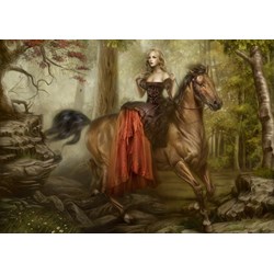 Grafika (T-00063) - Cris Ortega: "Wandering the Trail of Tears" - 1000 pezzi