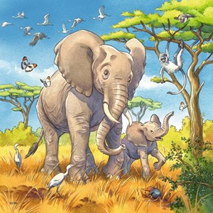 Ravensburger (08003) - "Wild Giant" - 49 pezzi