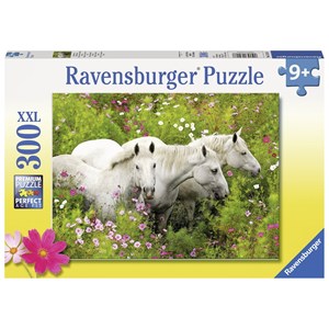 Ravensburger (13218) - "Horses on the Flower Meadow" - 300 pezzi
