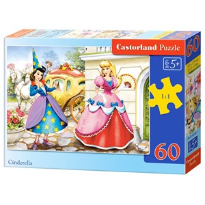 Castorland (B-06540) - "Cinderella" - 60 pezzi