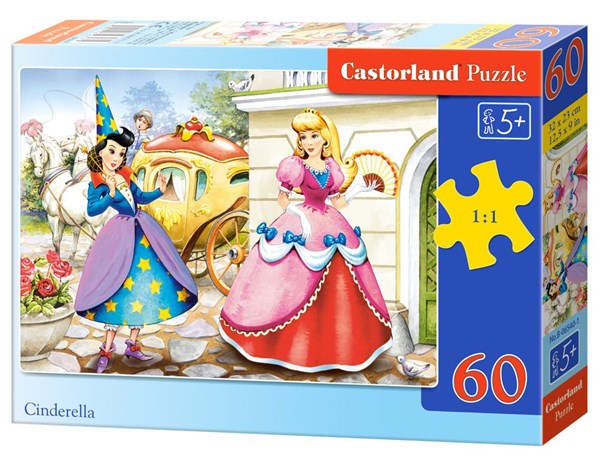 Castorland (B-06540) - "Cinderella" - 60 pezzi