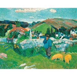 Puzzle Michele Wilson (A462-500) - Paul Gauguin: "Le Porcher" - 500 pezzi