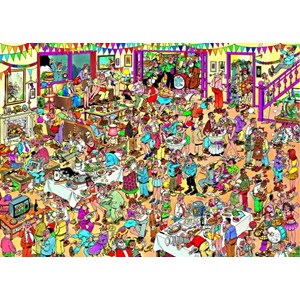 Jumbo (01489) - Jan van Haasteren: "Special Birthday" - 1000 pezzi