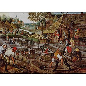 D-Toys (66947-BR01) - Pieter Brueghel the Elder: "Spring" - 1000 pezzi