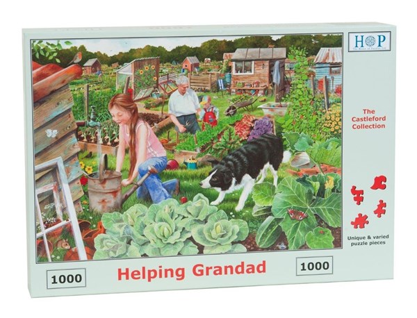 The House of Puzzles (4012) - "Helping Grandad" - 1000 pezzi