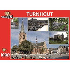 PuzzelMan (647) - "Belgium, Turnhout" - 1000 pezzi
