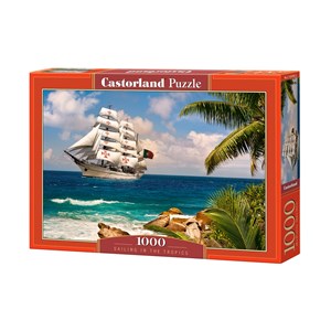 Castorland (C-103430) - "Sailing in the Tropics" - 1000 pezzi