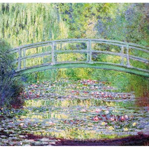 Puzzle Michele Wilson (A910-80) - Claude Monet: "The Japanese Bridge" - 80 pezzi