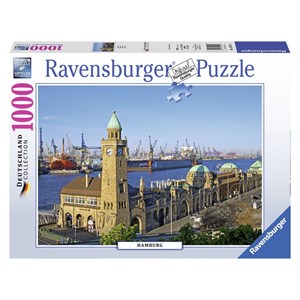 Ravensburger (19457) - "Hamburg" - 1000 pezzi