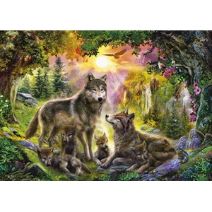 Step Puzzle (83046) - "Wolves" - 1500 pezzi