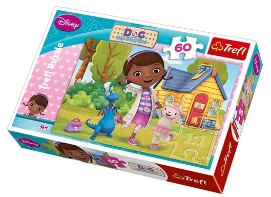 Trefl (17261) - "Doc McStuffins" - 60 pezzi