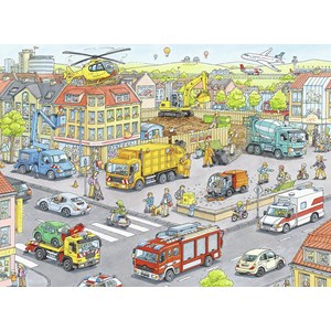 Ravensburger (10558) - "Transport" - 100 pezzi