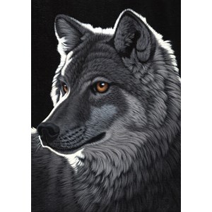 Grafika (T-00437) - Schim Schimmel: "Night Wolf" - 1000 pezzi