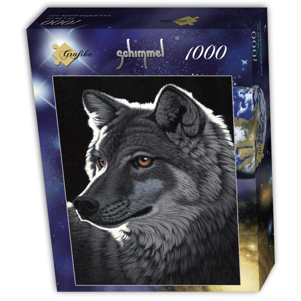 Grafika (T-00437) - Schim Schimmel: "Night Wolf" - 1000 pezzi