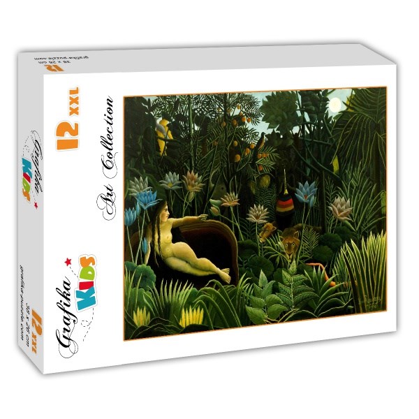 Grafika (00306) - Henri Rousseau: "The Dream, 1910" - 12 pezzi