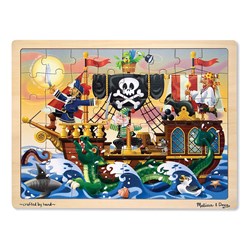 Melissa and Doug (3800) - "Pirate Adventure" - 48 pezzi