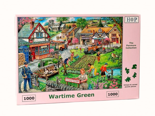 The House of Puzzles (4296) - "Wartime Green" - 1000 pezzi