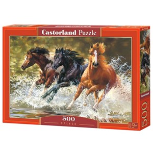 Castorland (B-52585) - "Splash" - 500 pezzi