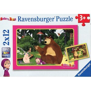 Ravensburger (07585) - "Masha and The Bear" - 12 pezzi