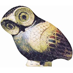 Puzzle Michele Wilson (A501-80) - "Owl Vase" - 80 pezzi