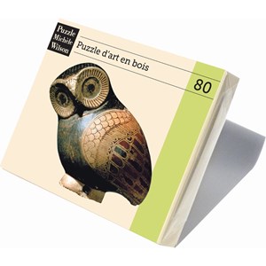 Puzzle Michele Wilson (A501-80) - "Owl Vase" - 80 pezzi