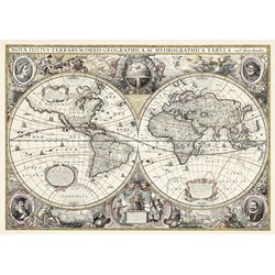 Ravensburger (19931) - "Antique World Map" - 1200 pezzi