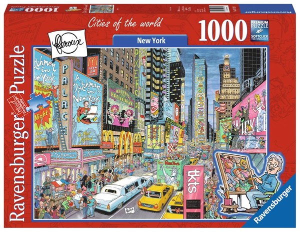 Ravensburger (19787) - "New York" - 1000 pezzi